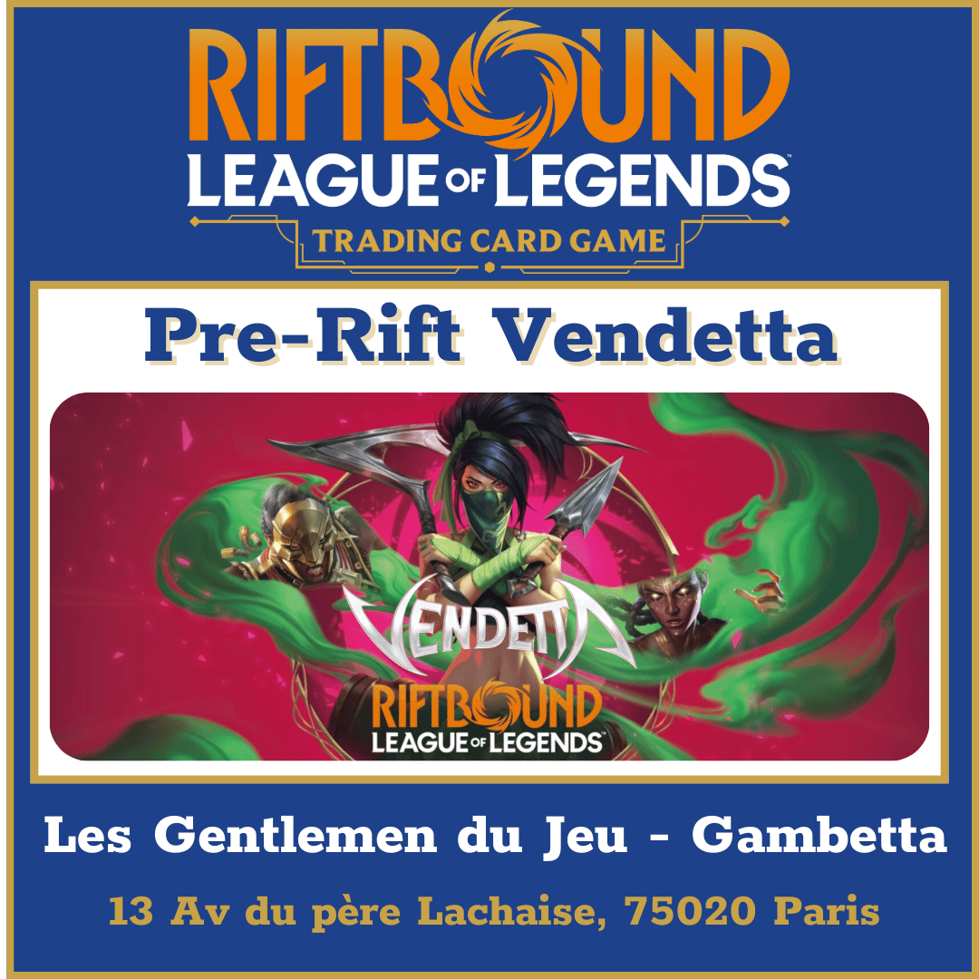 Bani&egrave;re de la Nexus Night : Tournoi Riftbound aux Gentlemen du Jeu